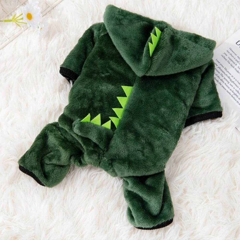 Dinosaur pet costume small